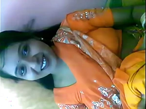 Hot Desi mollycoddle fucks will not hear of Bangladeshi follower groupie in a hot Desi affair